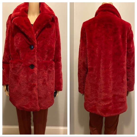 Sam Edelman Jackets & Coats | Sam Edelman Faux Fur Coat | Poshmark